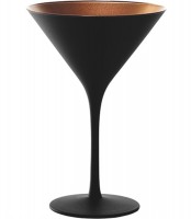 Elements Cocktailschale 240ml schwarz/bronze