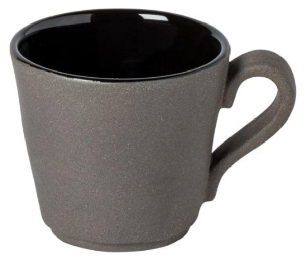 Lagoa Ecogres Kaffeetasse 90ml 8.7x6.5cm H6cm schwarz