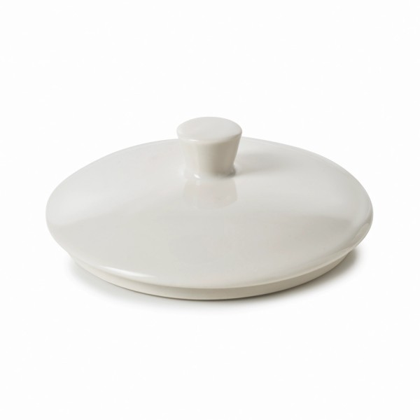 Madeleine Deckel Teekanne/Zuckerdose D9cm alabaster weiss