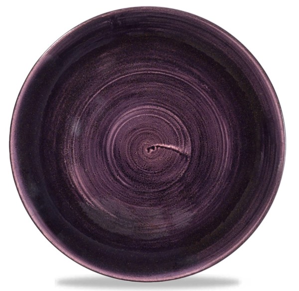 Stonecast Patina Deep Purple Coupe Teller flach 28.8cm