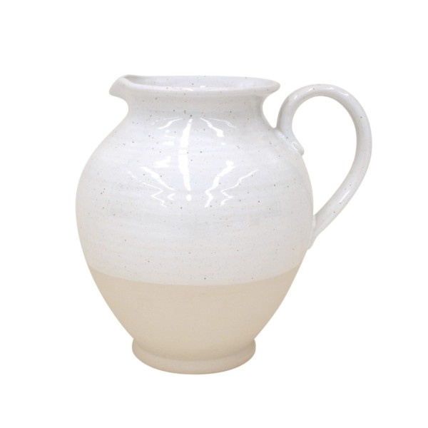 Fattoria Pitcher 5.35l 27.1x21.5cm H26.3cm weiss