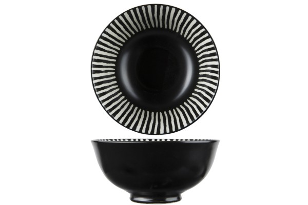 Okapi Black Schüssel D15,5xH7cm