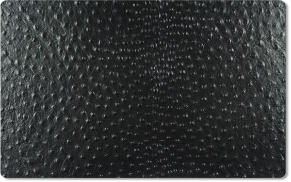 Tischset eckig schwarz Strauss 31x41cm