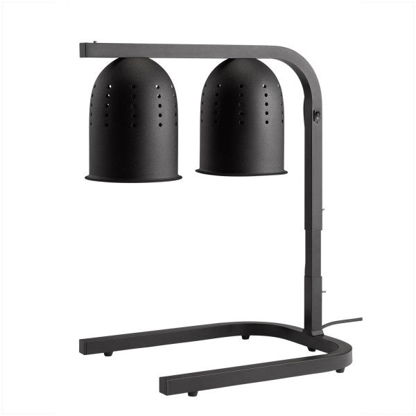 Wärmelampe 50x35x58-77.5cm schwarz