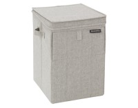 Wäschebox stapelbar grey 35l