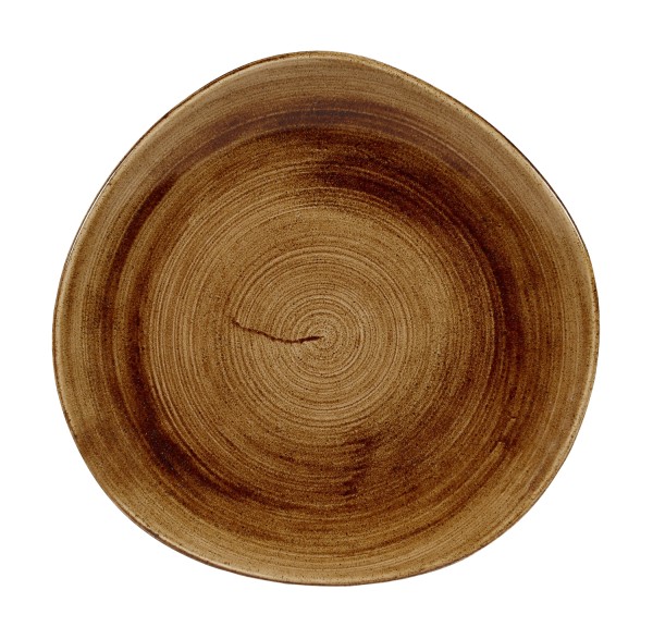 Stonecast Patina Vintage Copper Organic Teller flach 28.6cm