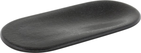 Bread & Bite Platte oval 22x10cm, black