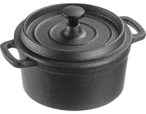 Gusseiserner Topf mit Deckel Tapas und Friends, 250ml