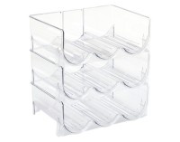 Flaschenregal tran. 28.5x20x10