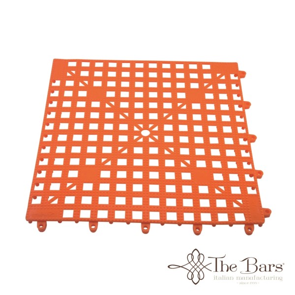 Interlocking Matten Orange