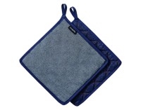 Topflappen Denim 21x21 2Stk.