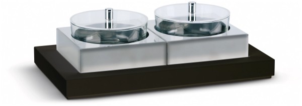 2tlg. Zeta Thermoschalen Set Joghurt/Marm. D15cm weiss