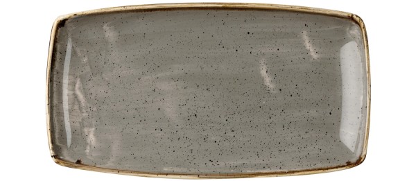 Stonecast Peppercorn Grey Platte rechteckig 29.5x15cm