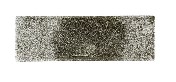 S.P. Raku Quartz Black Platte rechteckig 32.3x10.5cm
