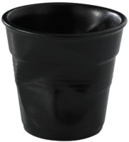 Knitterbecher Cappuccino 18cl, schwarz