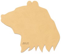 Topfuntersetzer hot mat bär beige
