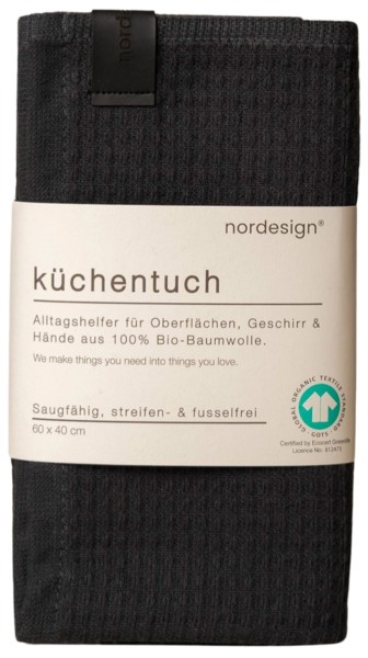 Küchentuch Urban Clay schwarz