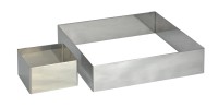 Tortenring quadratisch 8x8cm H:4.5cm
