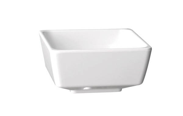 Schale FLOAT 19x19cm H9.5cm, weiss