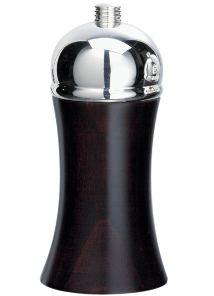 Valse Salzmühle schwarz Edelstahl 11cm