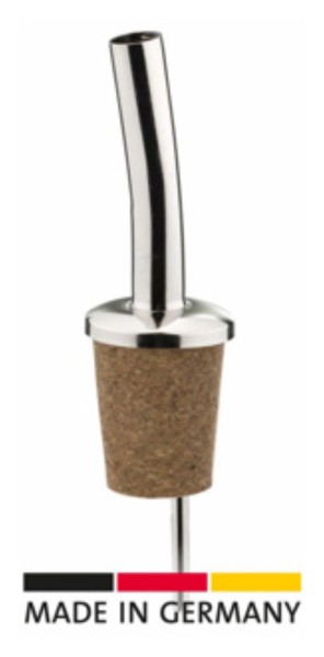 Ausgiesser Inox Standard Naturkorken