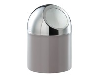 Tischabfalleimer taupe ø12cm