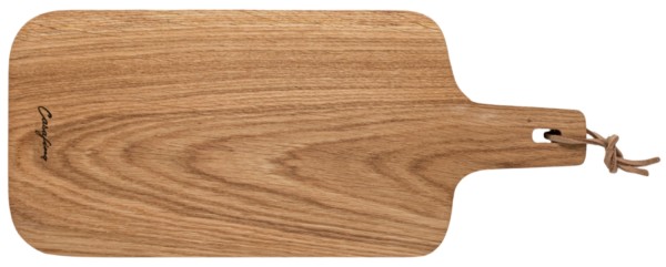 Eichenholz-Servier- und Schneidebrett, 42 x 18 x 2.2cm