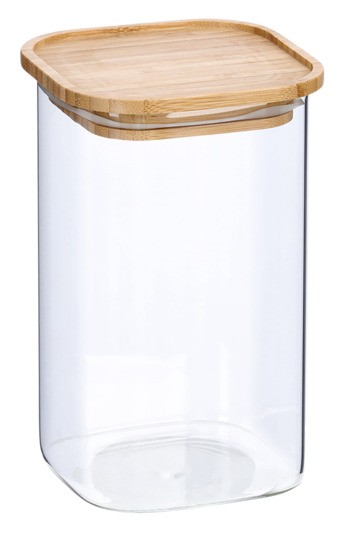 Vorratsglas m.Bambusd. 1400ml