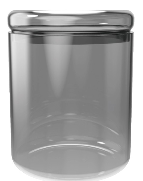 Vorratsglas grau 500ml