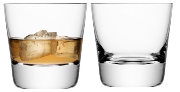 2er Set Madrid Whiskyglas 270ml transparent