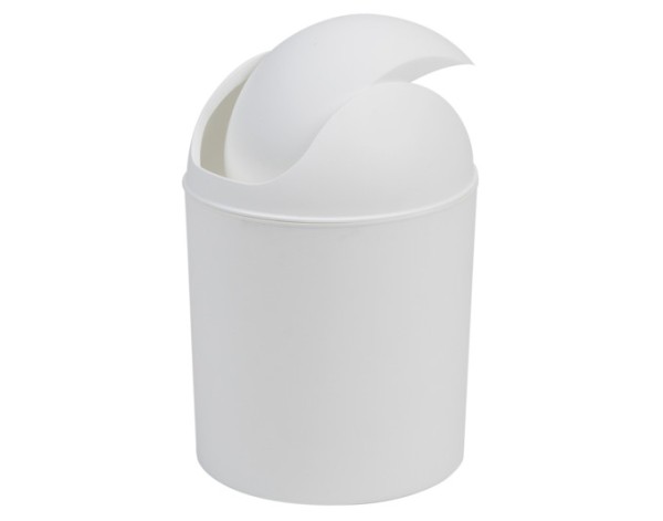 Tischabfalleimer weiss ø14cm