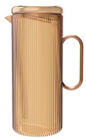 Karaffe aus Borosilikatglas, 1.2l gold