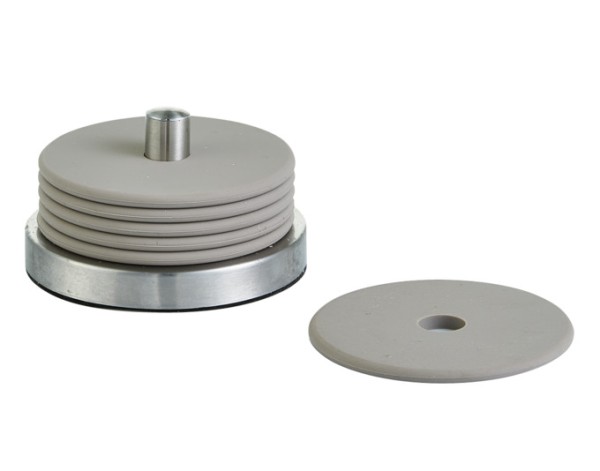 Untersetzer-Set Inox-grau 7tlg
