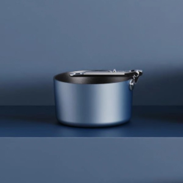 Space Stielkasserolle D19cm Griff klappbar mit Deckel