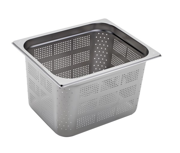 GN Behälter 1/2 Edelstahl gelocht H20cm