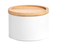 Vorratsdose weiss Bamboo
