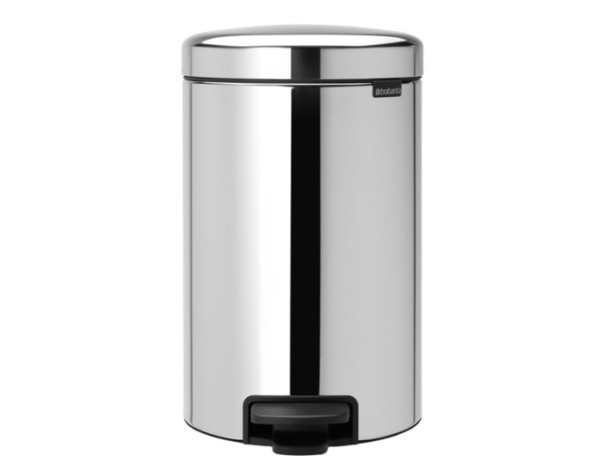 Treteimer brilliant steel 12l