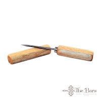 Ice Pick S.S. 18/10 W/Cover In Beech Wood