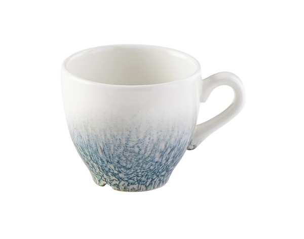 S.P. Raku Topaz Blue Espressotasse 10cl 6.5cm H5.5cm