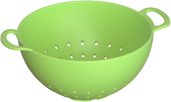 Salatsieb 24cm Biopolymer grün