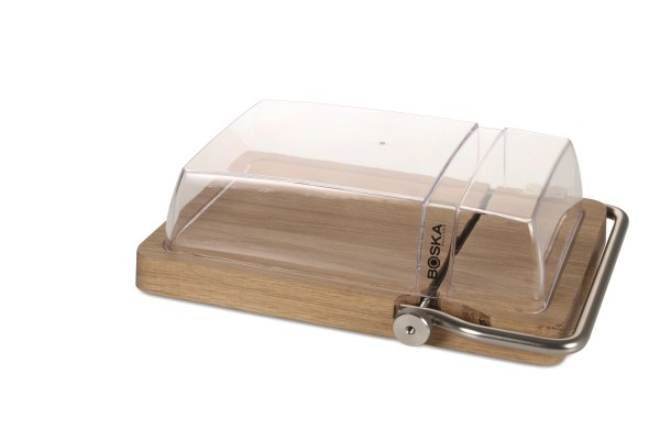 Servierbr. mit Schneided. Friends braun Europ. Eiche Pla. 31