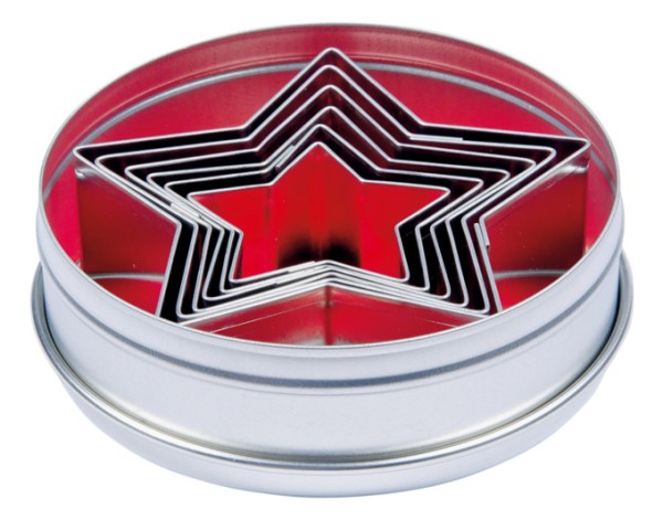 Ausstecher Sterne 4.5–9 cm