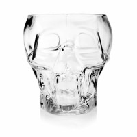 Glas Skull 12x14cm 700ml
