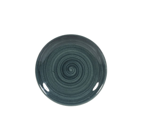 Stonecast Patina Rustic Teal Coupe Teller flach 16.5cm
