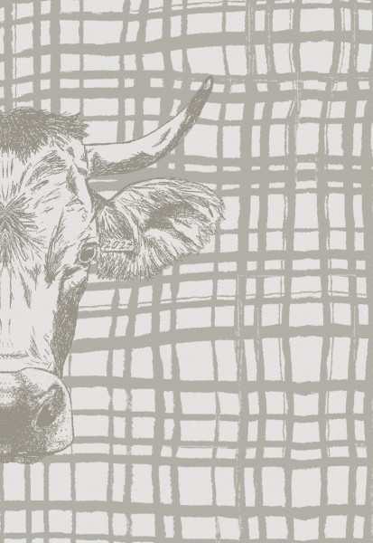 KUH MODERN Küchentuch KULTSCHTOFF taupe 50x75cm