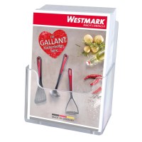 Black Edition Prospektständer DIN A6