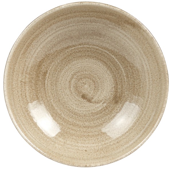 Stonecast Patina Antique taupe Coupe Teller tief 18.2cm