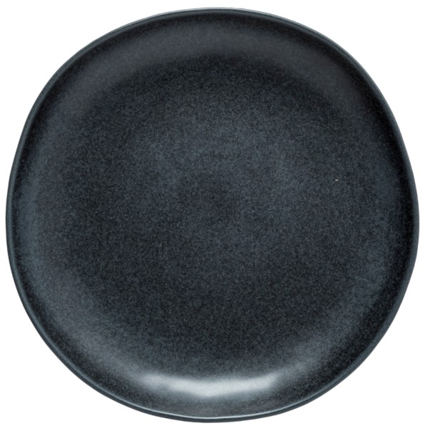 Livia Teller flach D27.7cm H3.3cm mattschwarz