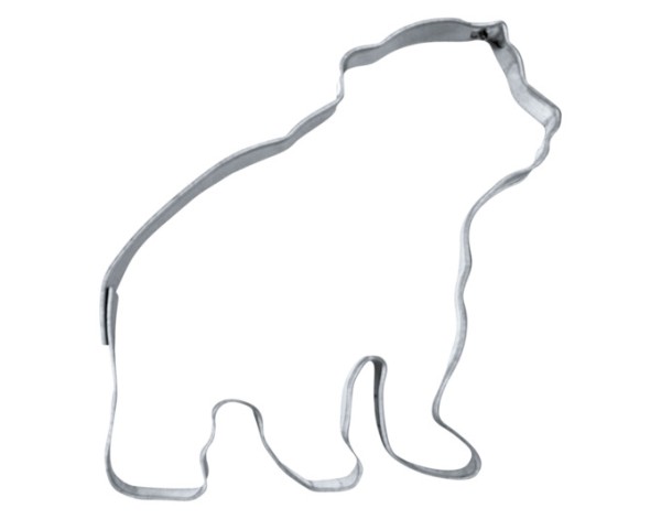 Ausstecher Eisbär 7 cm