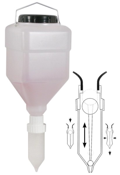 Dispenser Saucenkuh, Inhalt 5.5 lt.